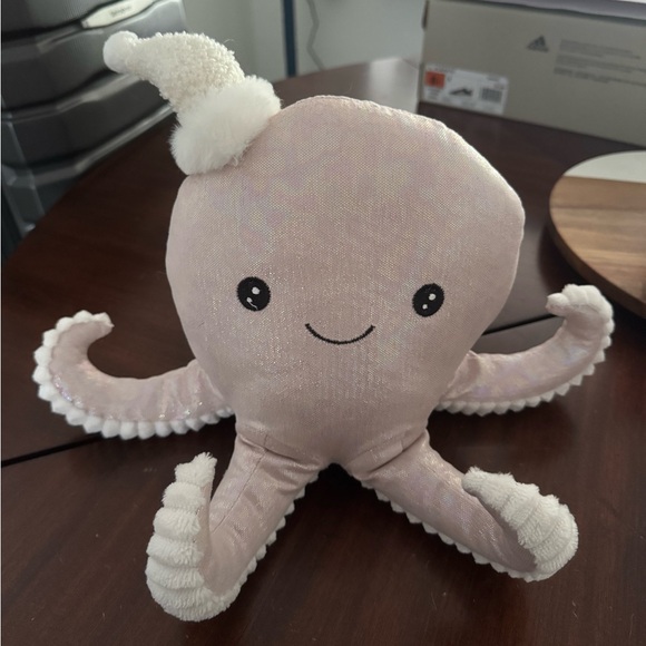 Other - NWOT holiday pink octopus